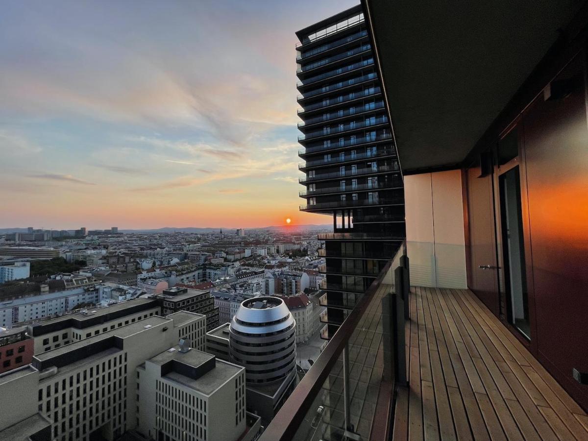 Triiiple Level 20 - Sonnenwohnen Apartment Mit Parkplatz Und Fantastischem Ausblick Bécs Kültér fotó